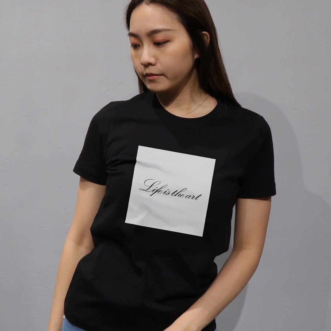 Life is the art / 女 / t恤 - 女装 T 恤 - 棉 