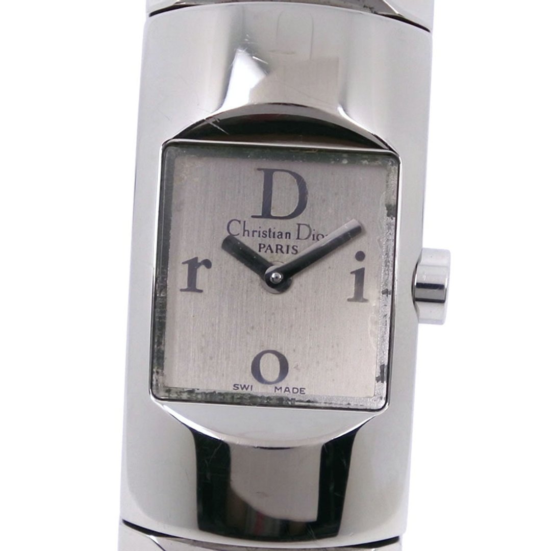 【日本直送】Christian Dior 迪奥 DIORIFIC 手表 D102-100 不锈钢 石英 指针式显示 银色表盘 女仕款【二手】 - 女表 - 不锈钢 银色