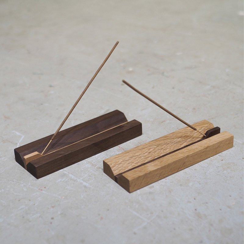 Burumu 线香座 Incense Holder - 香薰/精油/线香 - 木头 咖啡色
