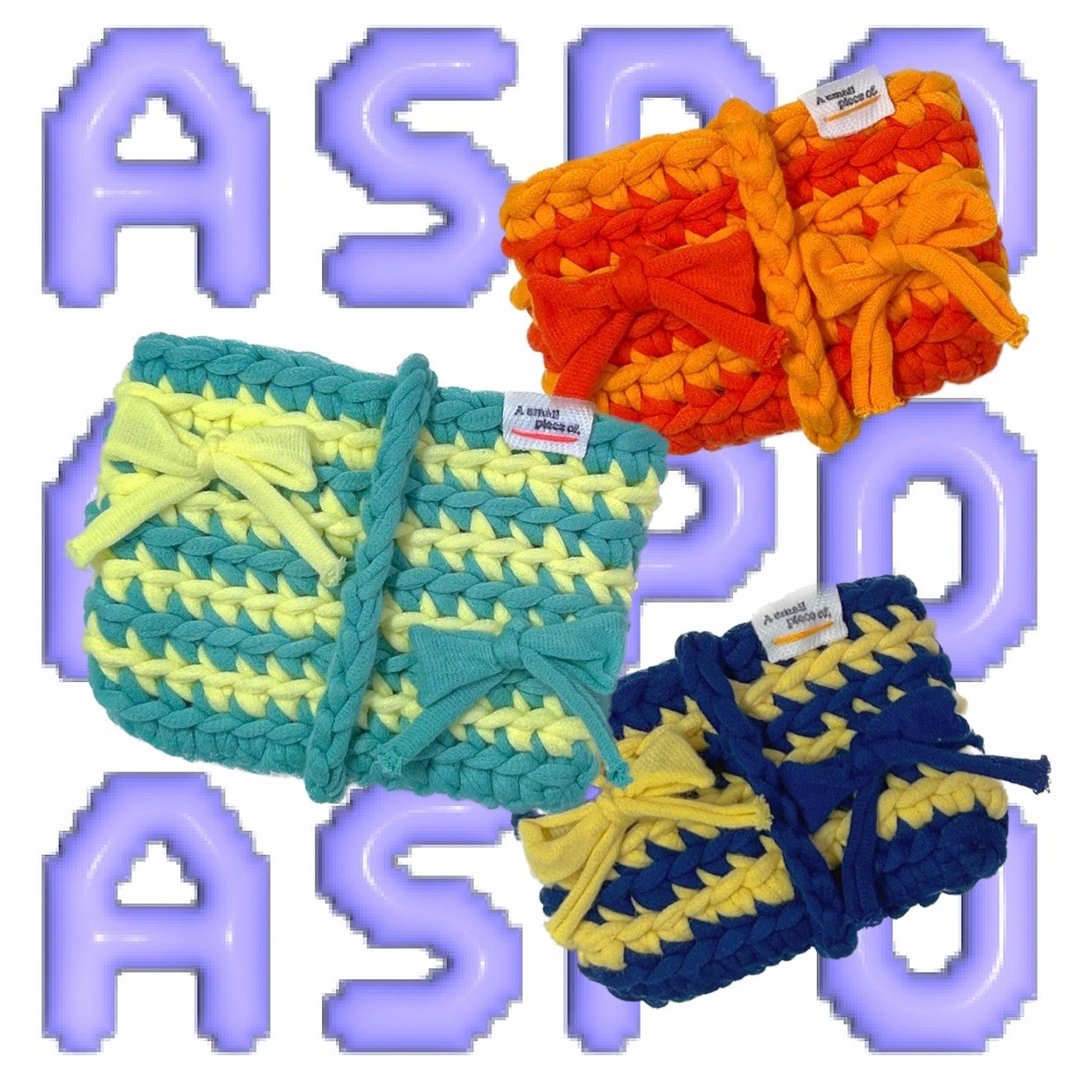 【HEEBEE 迷你钱包】ASPO 手织零钱包 || 定制化、名片夹 - 皮夹/钱包 - 其他材质 多色