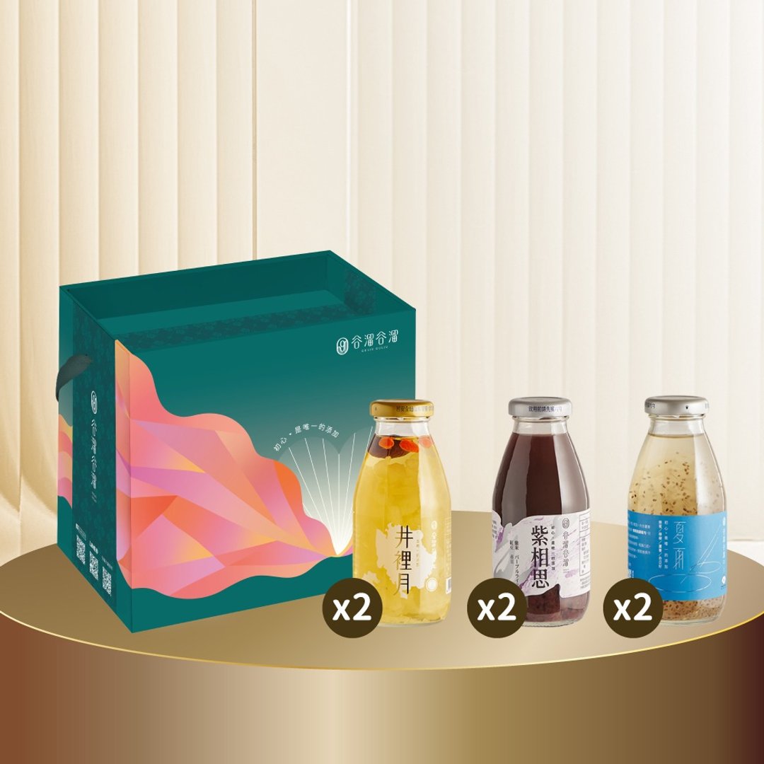 【谷溜谷溜】PINKOI 独家专属热卖组 (井*2+ 夏*2+ 紫*2) 母亲节礼盒 - 健康/养生 - 新鲜食材 多色