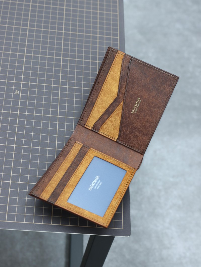 意大利皮革银包 男装 短夹 钱包 钱夹 皮夹 - 皮夹/钱包 - 真皮 