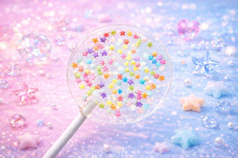 花漾棒棒糖－星星糖雨 - 零食/点心 - 新鲜食材 多色