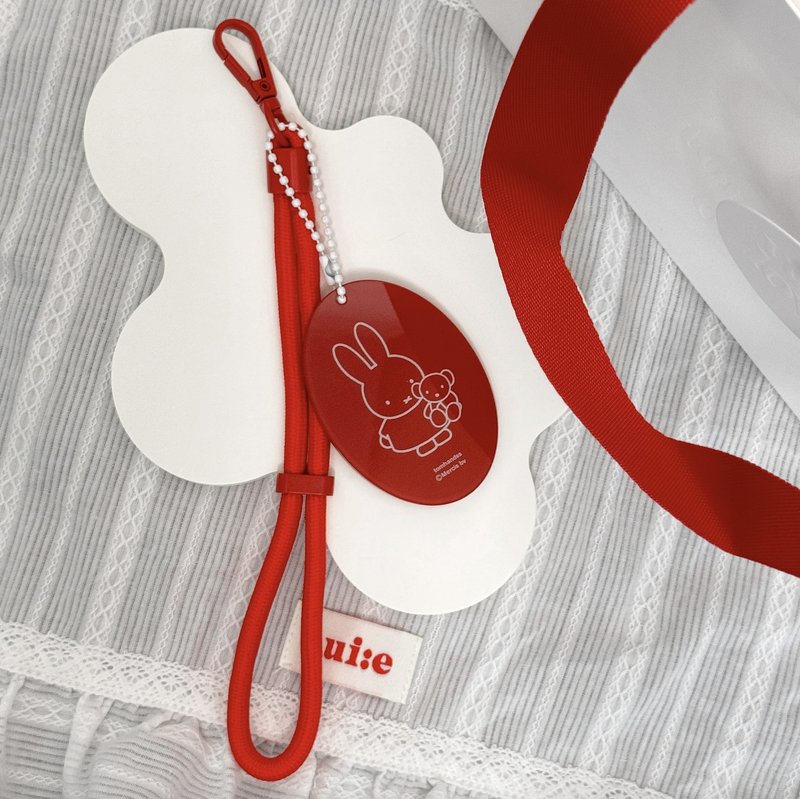 【Pinkoi x miffy】The Classic Miffy手机挂绳X红色亚克力吊牌款 - 手机配件 - 塑料 