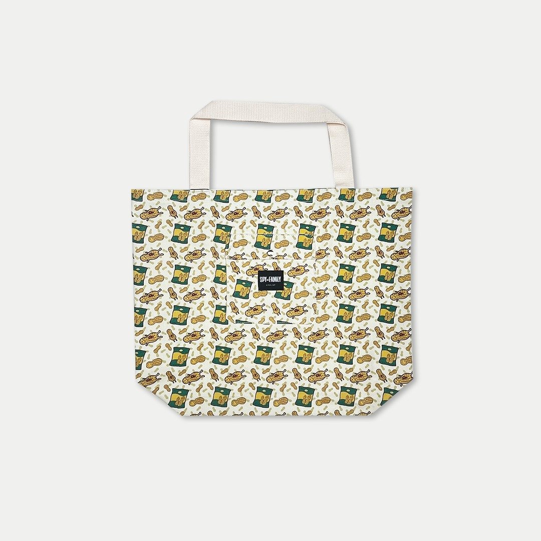 Hate Monday'' X SPYXFAMILY - TOTE BAG袋(SPYHM-B38) - 手提包/手提袋 - 棉 绿色