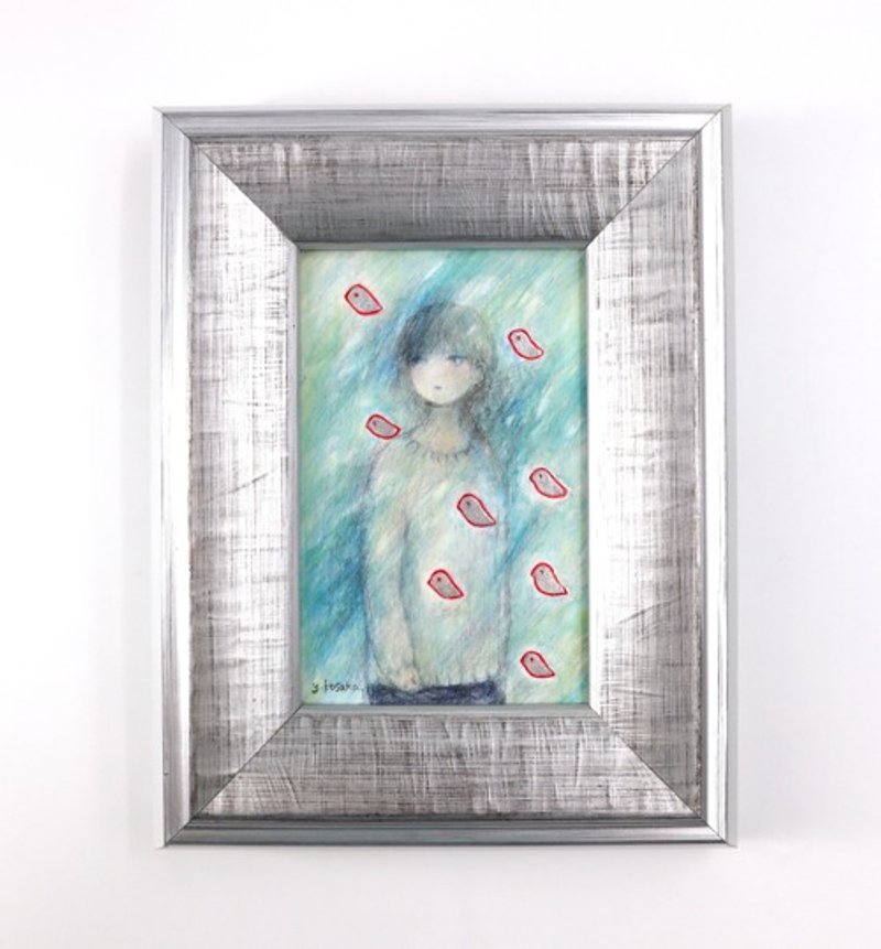 原图/Piyopiyo 已过 - 海报/装饰画/版画 - 其他材质 银色