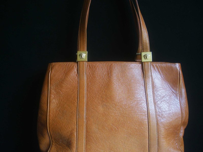 【老时光 OLD-TIME】早期二手老包意大利制GIANNI VERSACE肩背包 - 手提包/手提袋 - 其他材质 多色