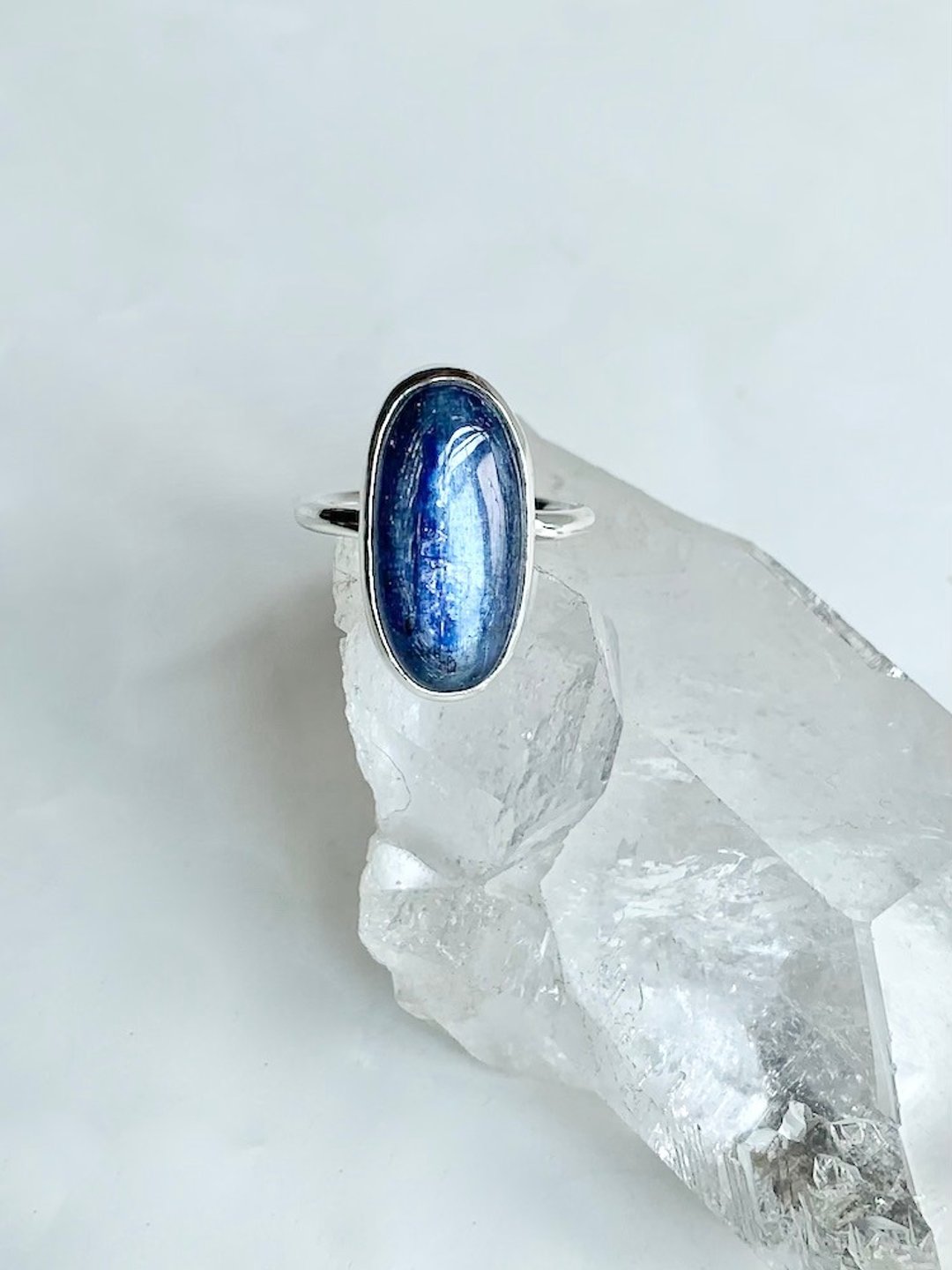 Kyanite Ring No. 15 - 戒指 - 宝石 蓝色