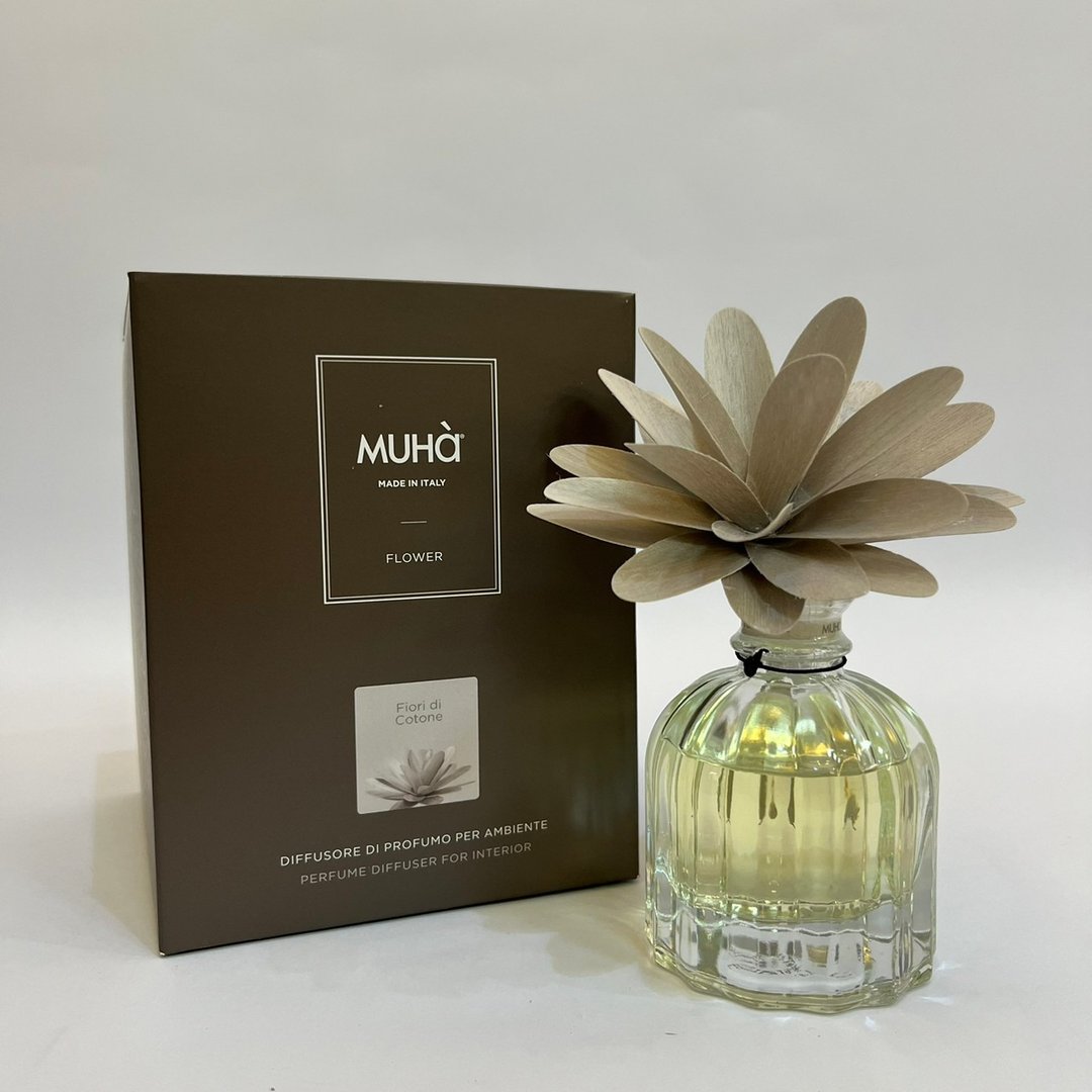 MUHà穆哈香氛 灰花-晨光暖棉 60/200ml - 香薰/精油/线香 - 精油 灰色