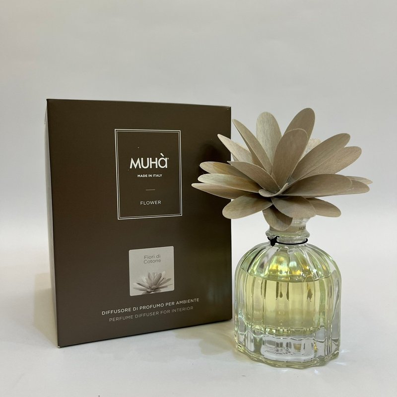 MUHà穆哈香氛 灰花-晨光暖棉 60/200ml - 香薰/精油/线香 - 精油 灰色