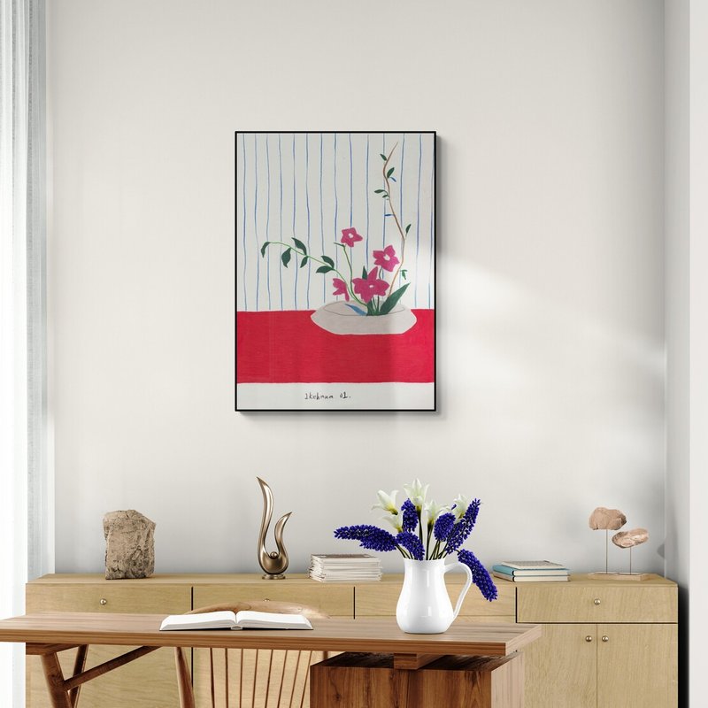 【艺术挂画】Beryl Wu | ikebana(花道) 01 - 海报/装饰画/版画 - 纸 