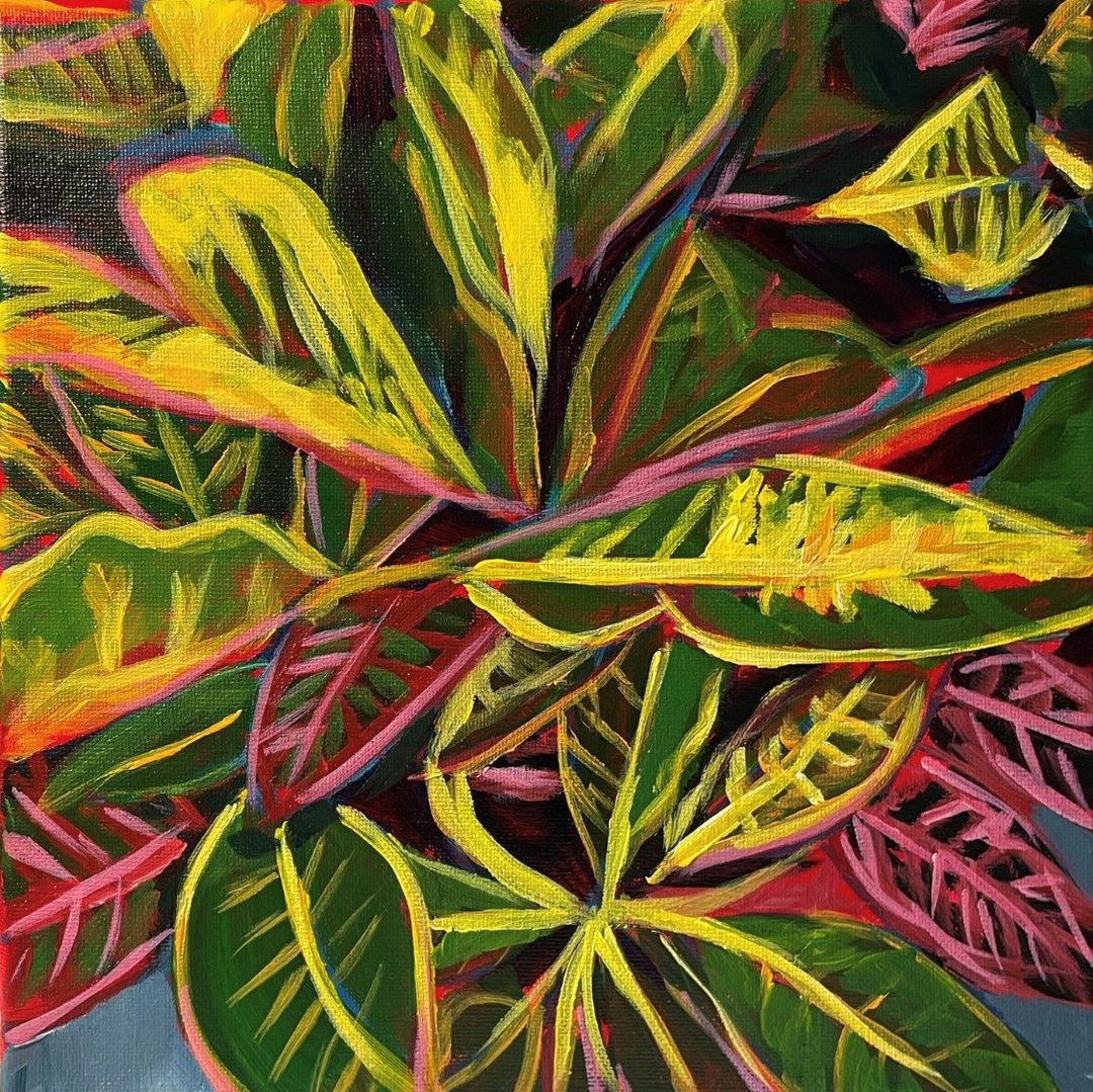 Indoor Plants Painting, Plant Wall Art,  Wall Decor, Kitchen Decor - 海报/装饰画/版画 - 压克力 多色