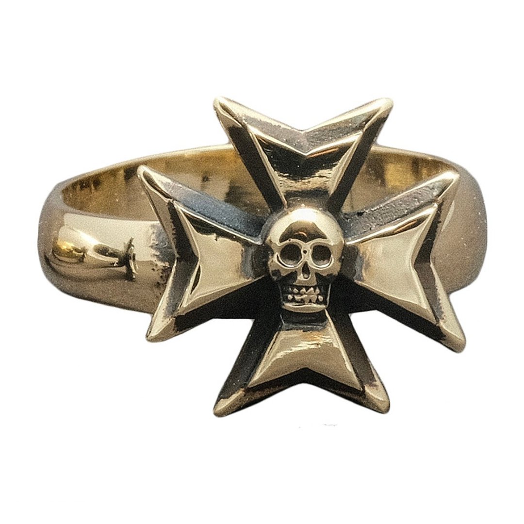 【Knockout】PENETRATE Poison Cross Skull Ring 戒指 骷髅 - 戒指 - 纯银 