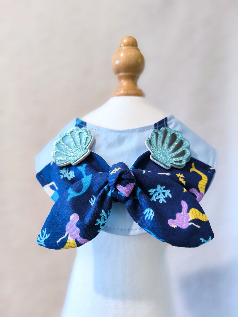 Summer Aloha bikini 2 in 1 造型颈饰 宠物 猫犬 狗狗 颈 - 衣/帽 - 棉．麻 绿色