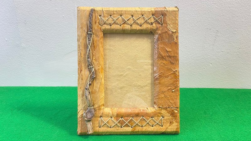 木制相框手工礼物天然镜框壁挂相框 - 画框/相框 - 木头 