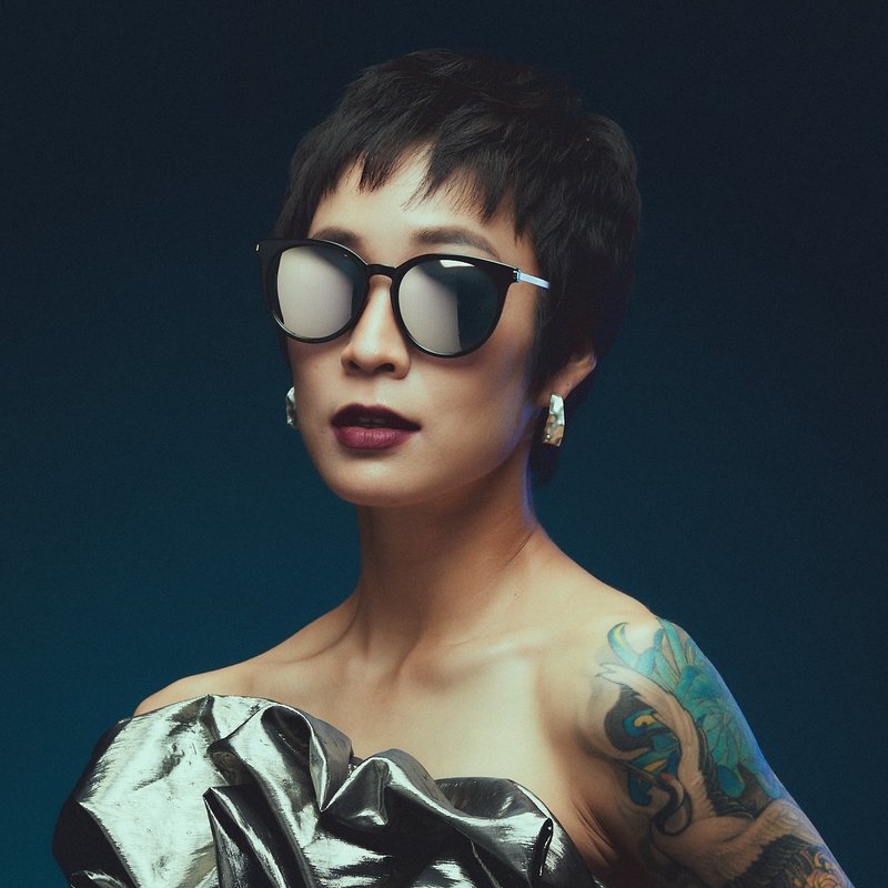 Rex│银色反光偏光镜片│墨镜│太阳眼镜 - 墨镜 - 其他材质 