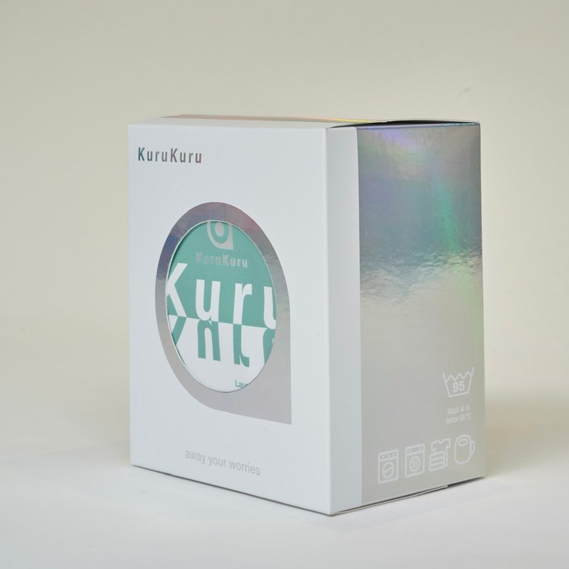 8入咖啡滤挂洗衣机造型礼盒 - 咖啡 - 其他材质 透明