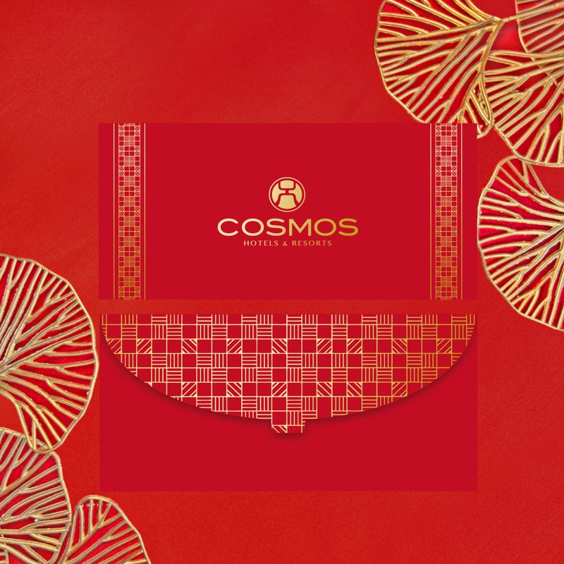 天成饭店集团 金采纳福红包袋(1包5入) - 红包/春联 - 纸 红色