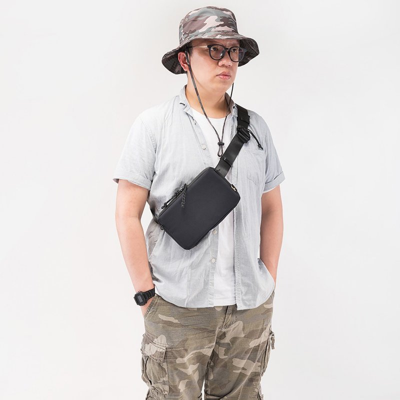 多功能收纳包 轻防系列 侧跨包 旅行腰包 胸包 运动 防水 露营系 - 其他 - 尼龙 