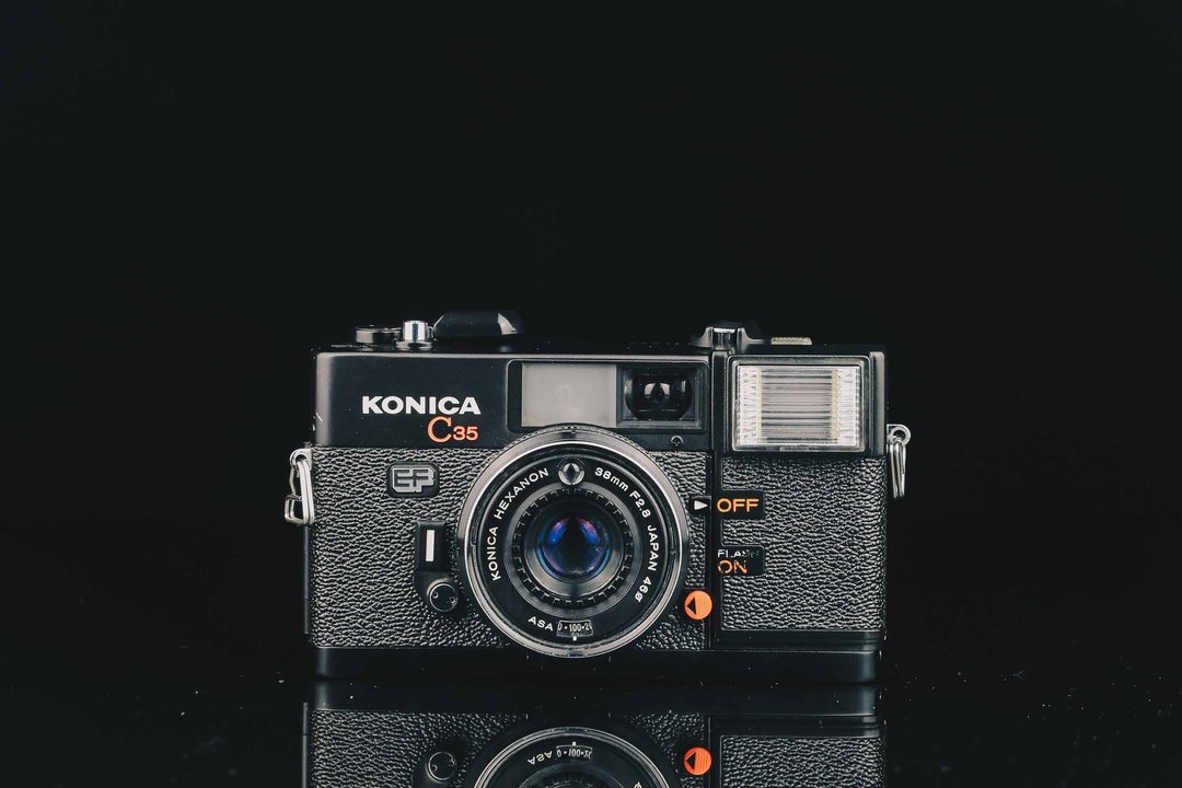 Konica C35 EF #7980 #135底片相机 - 相机 - 其他金属 黑色