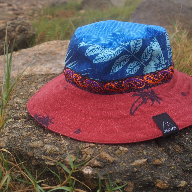 登山帽 Scrap Bucket Hat | 香港手造 - 帽子 - 聚酯纤维 