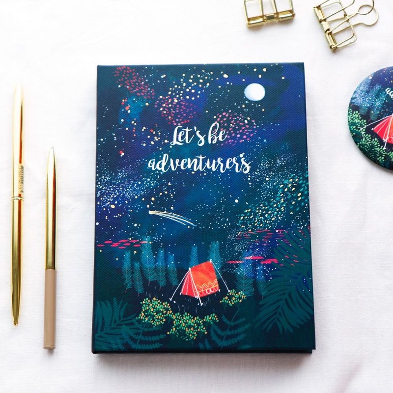 Mia 万年历周志(无时效)-星空之夜,73D76571 - 笔记本/手帐 - 纸 蓝色