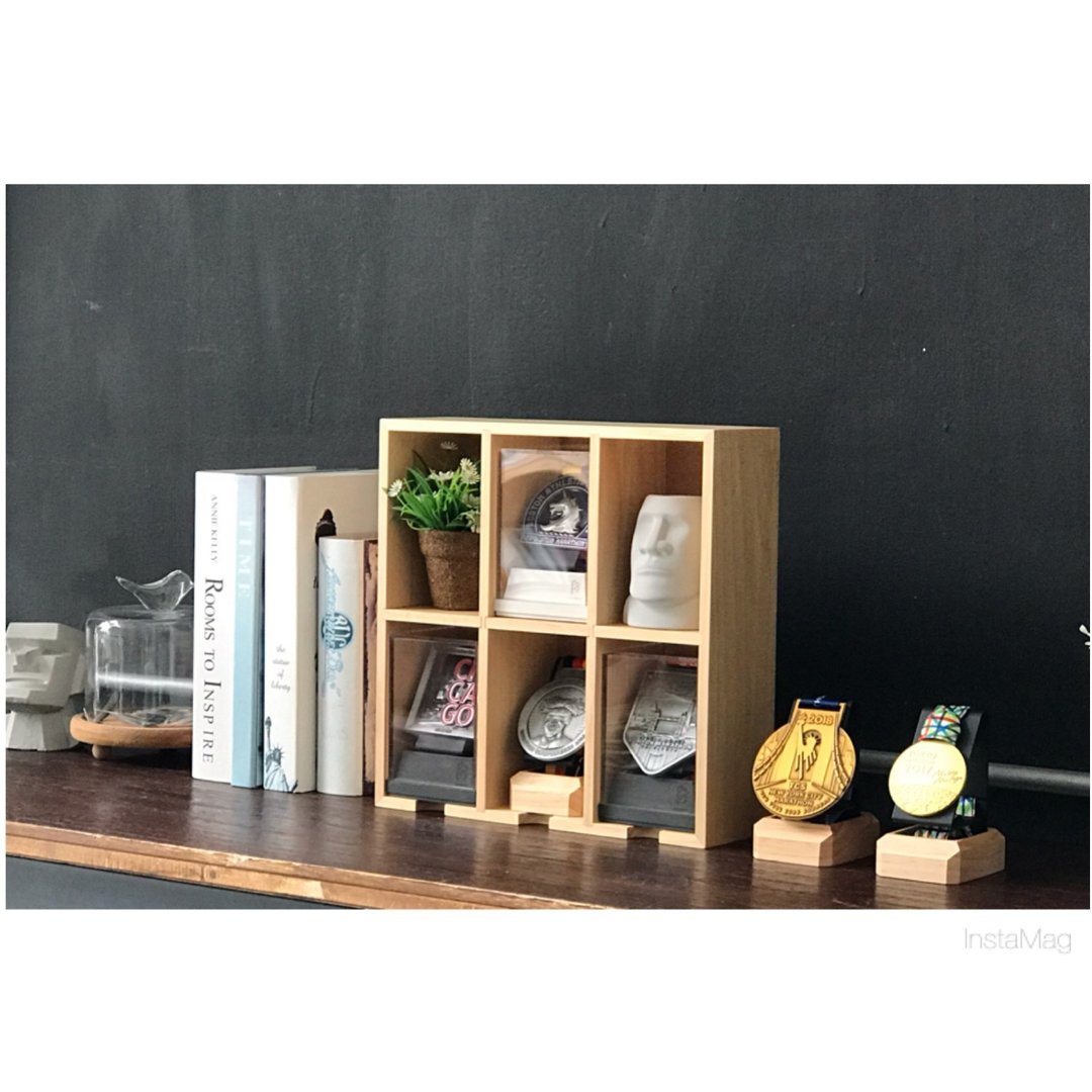 奖牌展示座典藏收纳盒_特惠项目NTD8500( 2*木头+4*水泥+1*六宫格 - 其他家具 - 木头 