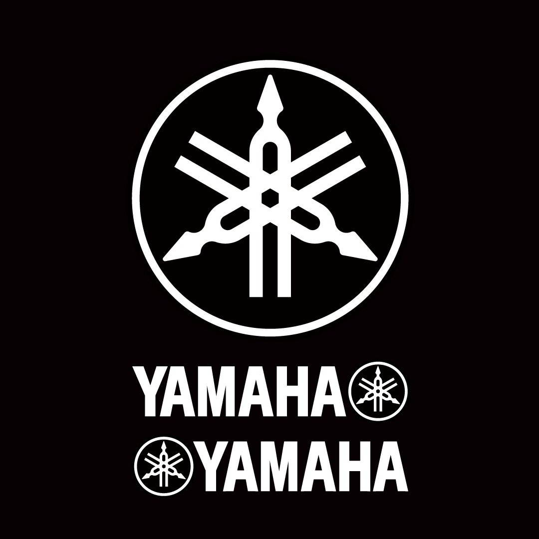 YAMAHA 音叉 3M 车贴 反光贴 防水耐晒高亮度 品牌LOGO - 贴纸 - 防水材质 