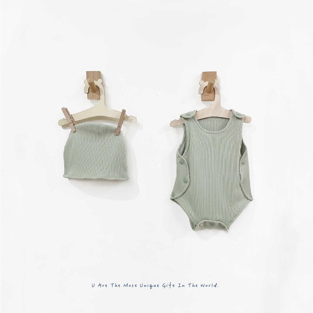 MiniUniQQ 弹弹好穿脱包屁衣 - 包屁衣/连体衣 - 其他人造纤维 