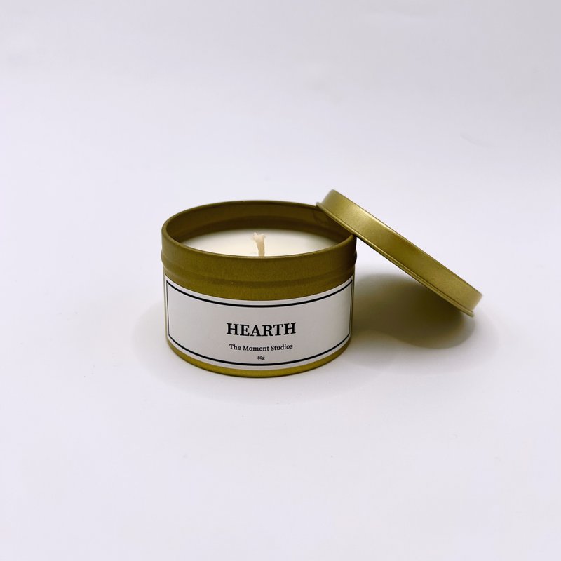 【香港手工制】 No.21 Hearth - Travel Candle 80G - 蜡烛/烛台 - 其他材质 