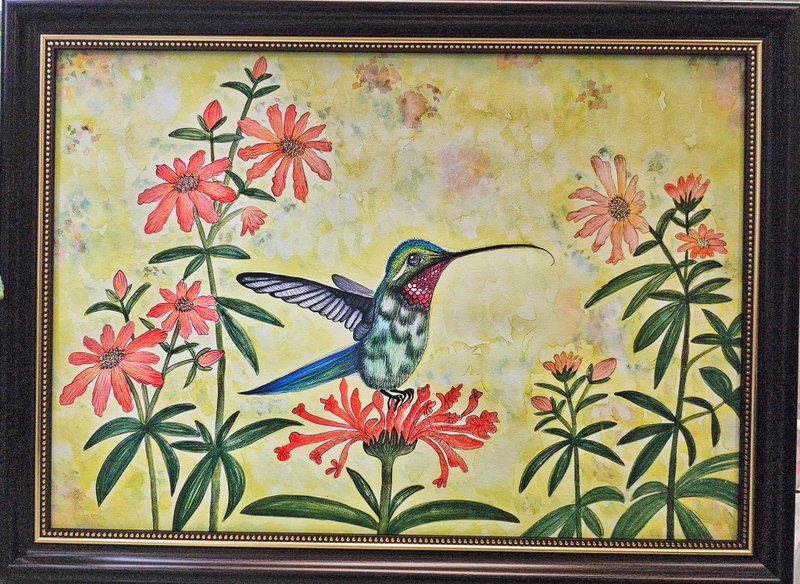 1a. A3 艺术微喷 花鸟水彩画 Giclee Print in A3 Watercolor Pai - 海报/装饰画/版画 - 纸 多色