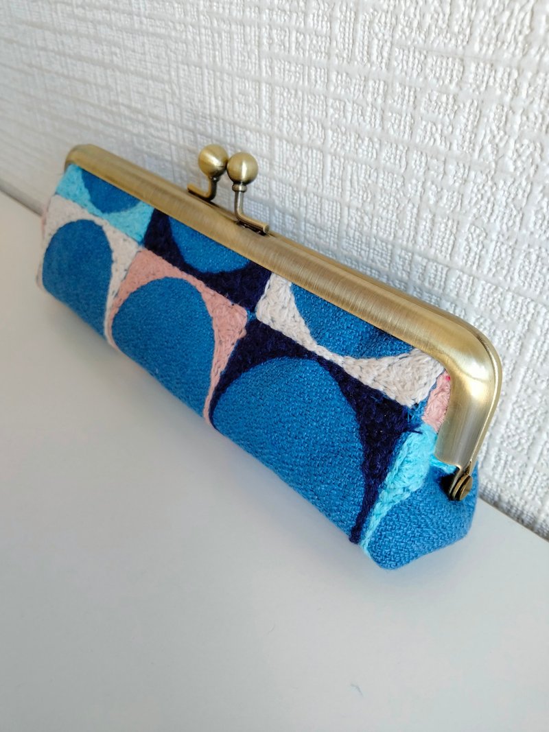 mina perhonen pallo 笔袋 - 铅笔盒/笔袋 - 棉．麻 蓝色