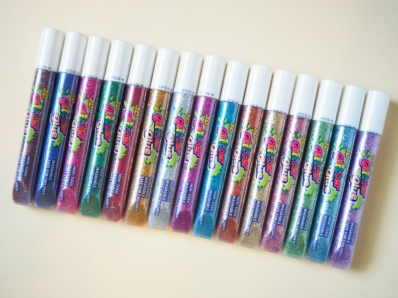 【爱玩色创意馆】3D金葱彩绘颜料15色组 手工艺 居家生活 DIY创作 - 其他 - 颜料 多色