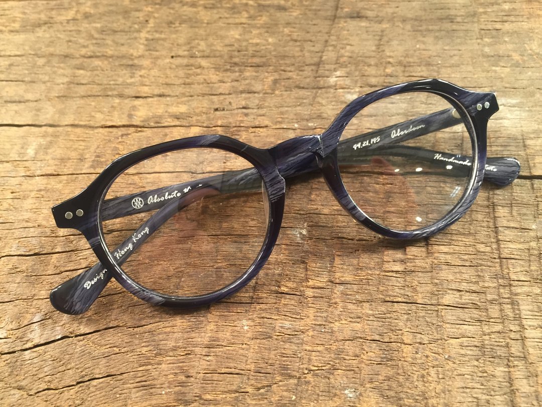 Absolute Vintage - Aberdeen 鸭巴甸街 复古眼镜 - Blue 蓝色 - 眼镜/眼镜框 - 塑料 