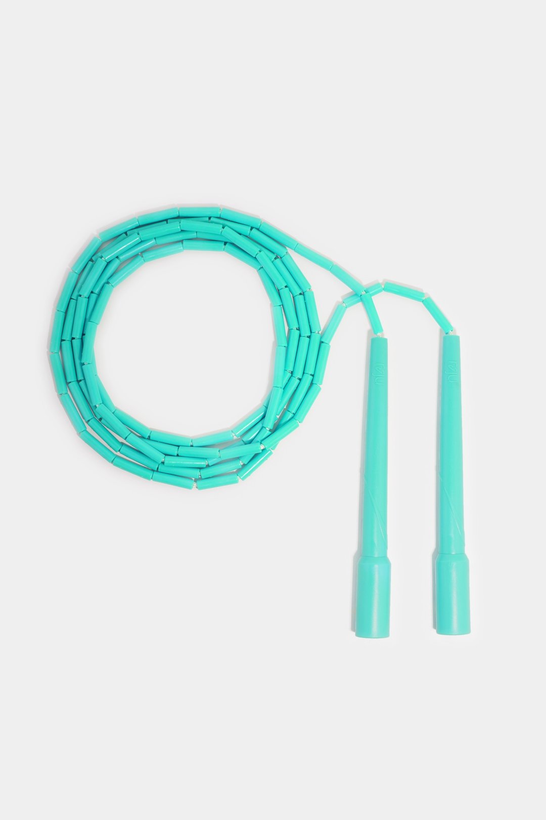 【J3】跳绳 节拍绳 拍子绳 3米 (长柄轻拍-湖水蓝) - 运动/健身用品 - 塑料 蓝色