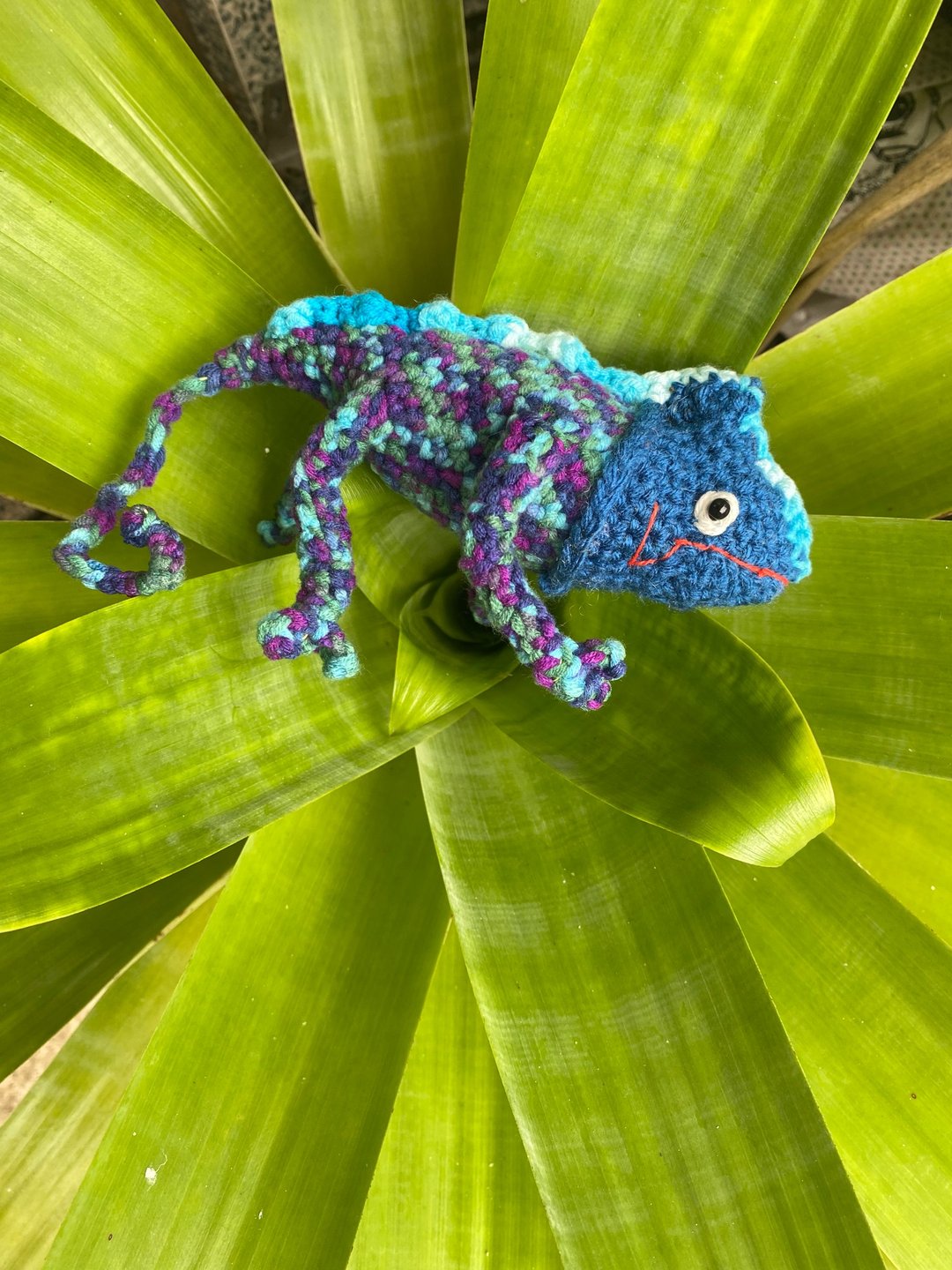 Colourful Handmade Chameleon 手工编永生变色龙 - 玩偶/公仔 - 其他材质 多色