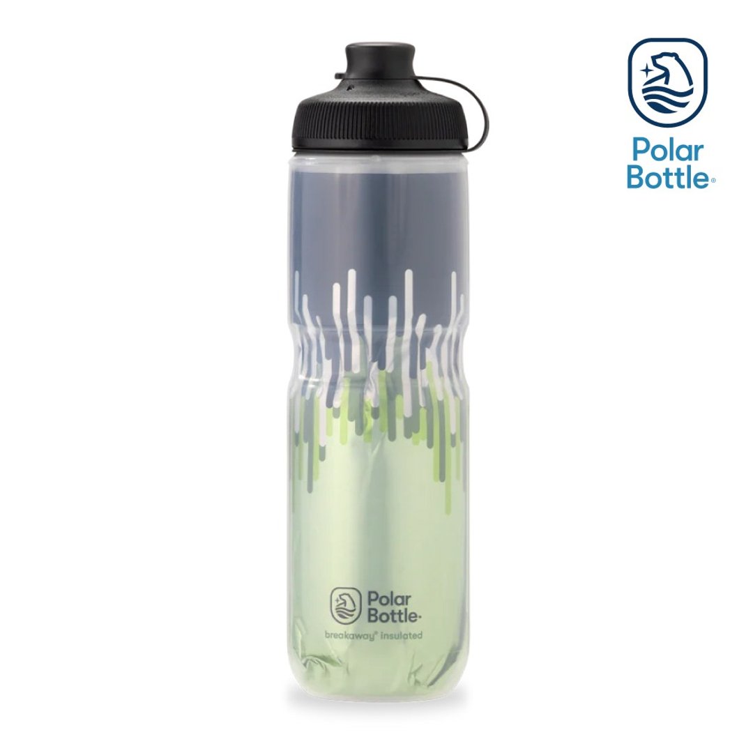Polar Bottle 24oz MUCK 双层保冷喷射水壶 ZIPPER 草绿 - 运动配件 - 塑料 绿色