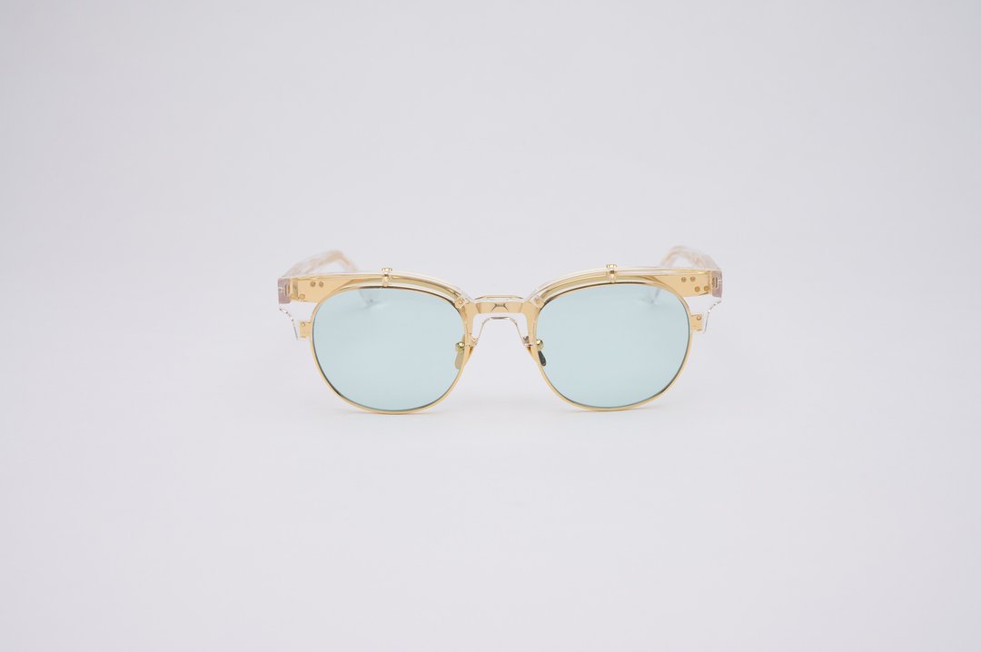 Vatic Chelsea Flip-up glasses 可掀式眉框墨镜 透明框浅蓝镜片 - 眼镜/眼镜框 - 其他材质 黑色