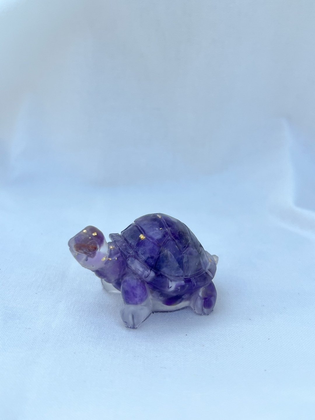 水晶摆饰【小乌龟 紫水晶】贵人运 事业运 开智慧 - 摆饰 - 水晶 