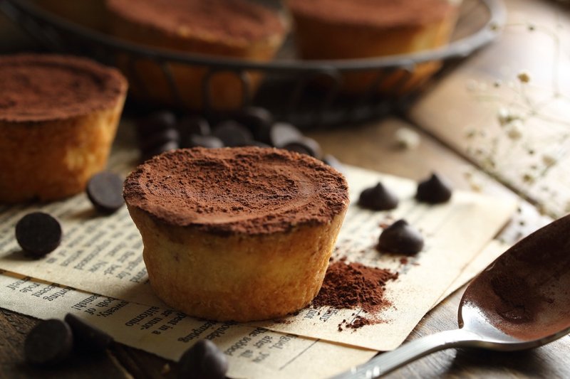 Mini私房点心-经典巧克力塔 - 蛋糕/甜点 - 新鲜食材 黑色