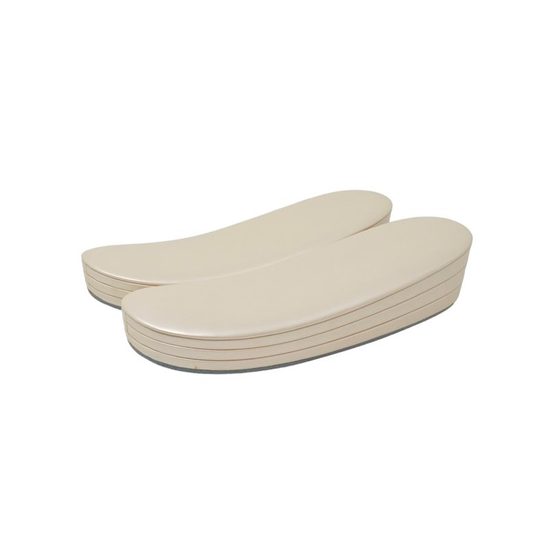 真皮草履 2分3枚 雾面处理 正绢三轴编织花绪 F尺寸 - 其他 - 真皮 粉红色