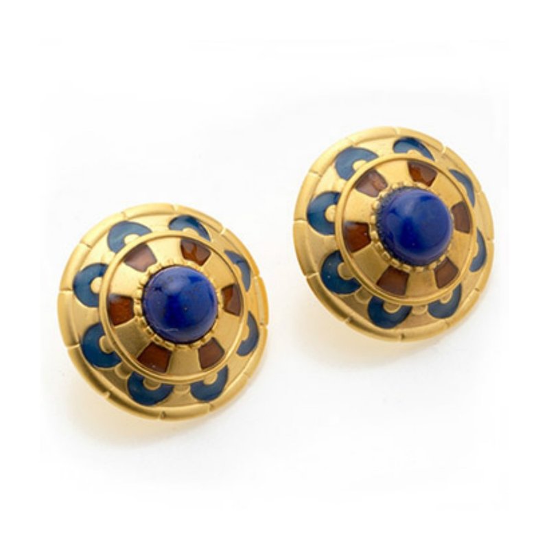 古埃及夹式耳环 - 耳环/耳夹 - 其他金属 金色