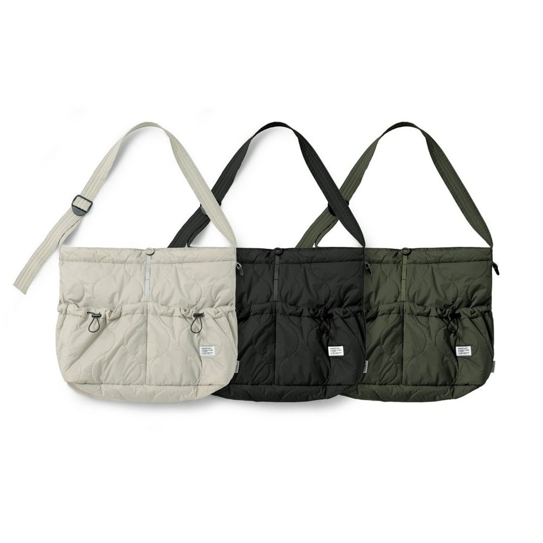Filter017 Quilted Padded Messenger Bag 衍缝铺棉机能斜背包 - 侧背包/斜挎包 - 聚酯纤维 多色