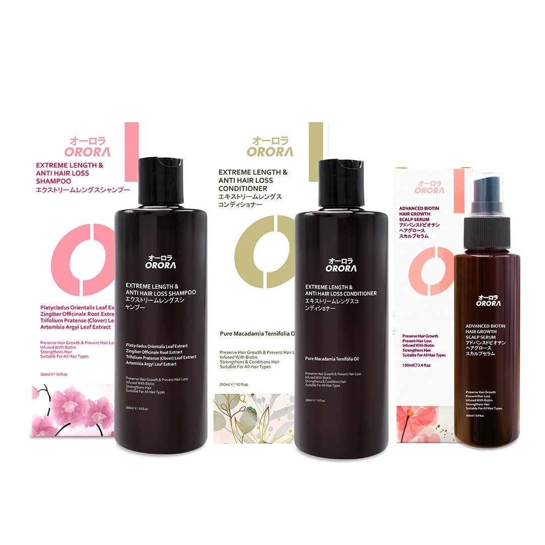 3件套装*日本育发术Orora头发急急长防脱生发系列 - 洗发用品 - 其他材质 