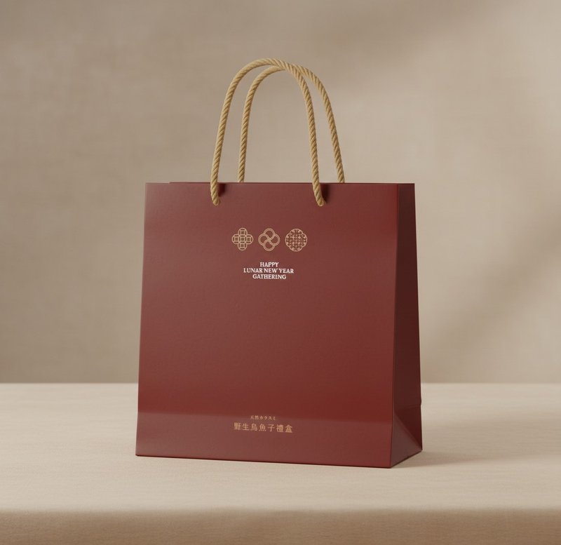 *提袋*Pinkoi x 梓官区渔会 一马当鲜 野生乌鱼子礼盒 - 其他 - 纸 