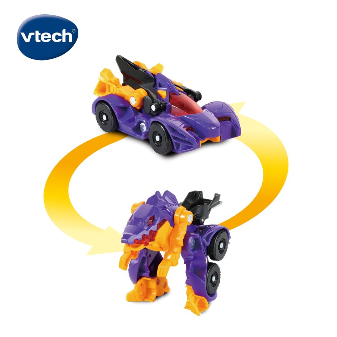 Vtech　声光变形恐龙车-棘龙-雷霆 - 玩具/玩偶 - 塑料 