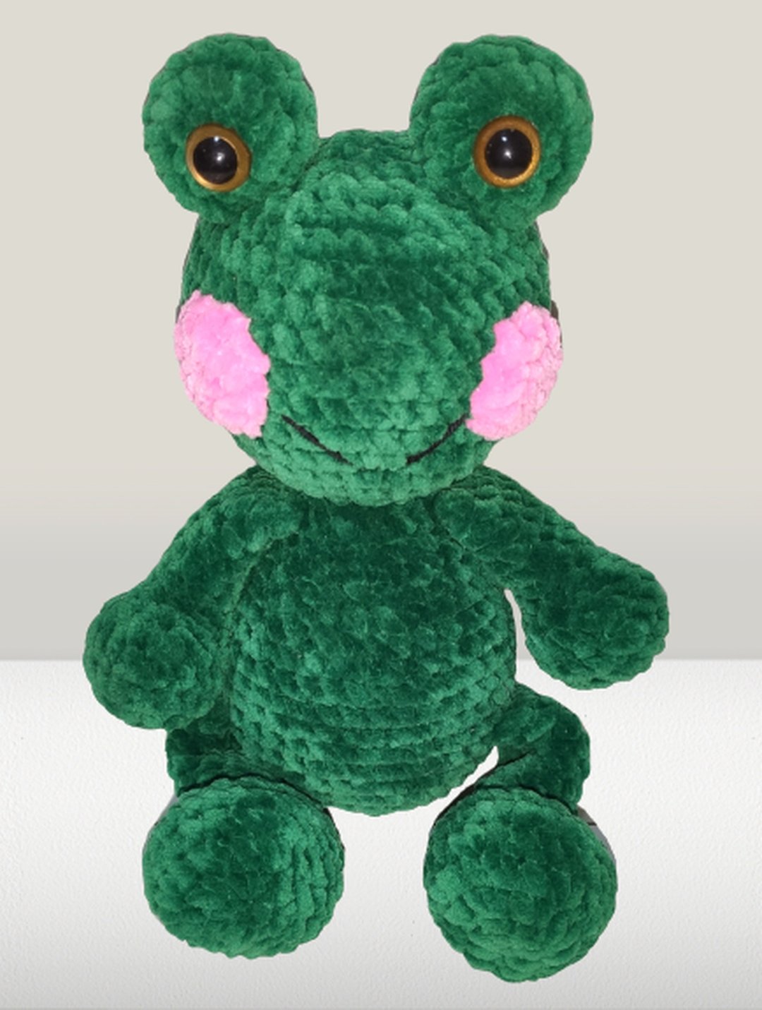 钩针青蛙图案，卡哇伊青蛙，动物钩针图案，amigurumi 青蛙 - 手工艺教程/工具书 - 其他材质 