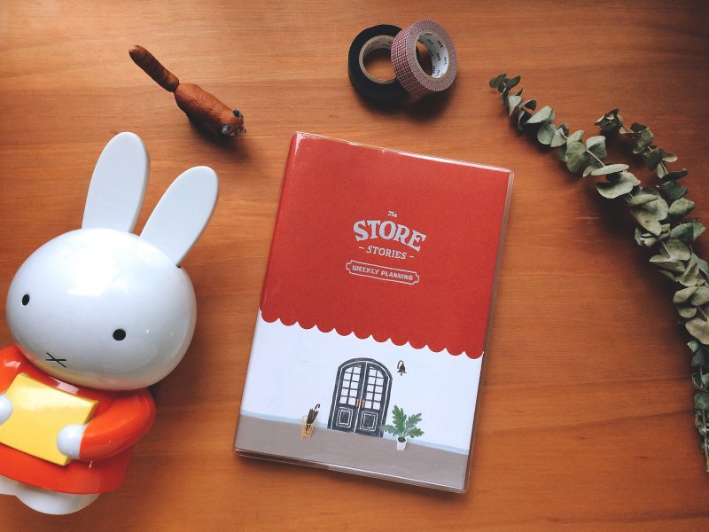 Store Stories 周计划手帐 伞架 - 笔记本/手帐 - 纸 多色