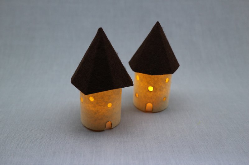 Healing lamp Felt's house - 灯具/灯饰 - 其他材质 黄色