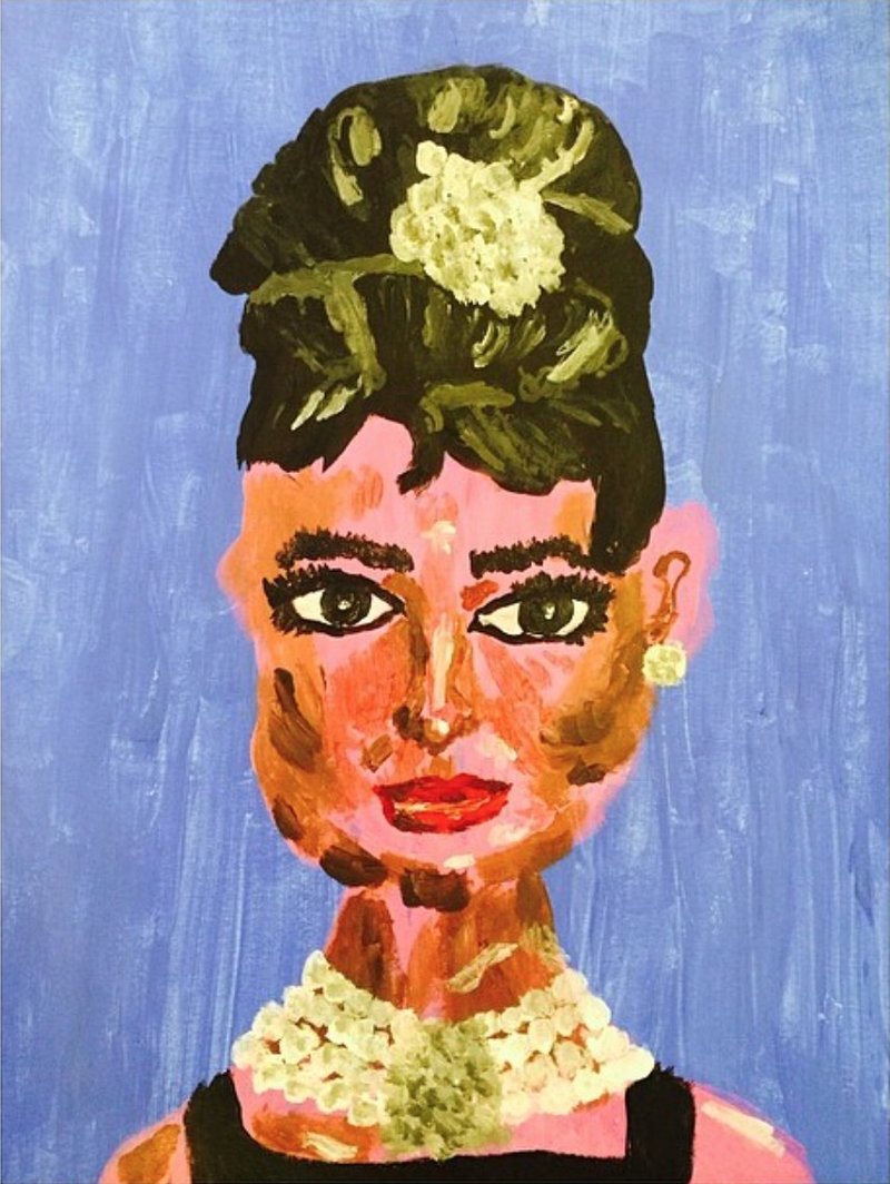 似顏繪來圖訂制寵物造型畫作 - 订制画像 - 纸 